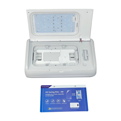 Boîte à lumière UV à durcissement à LED portable Applicateur automatique de film pour téléphone