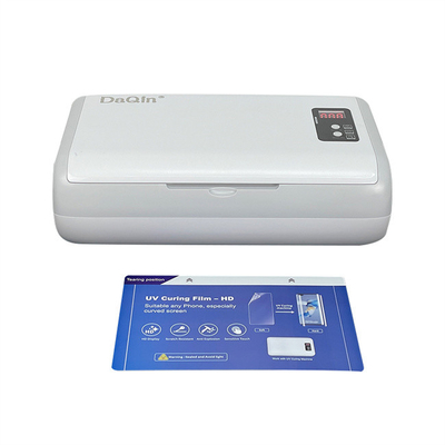 Boîte à lumière UV à durcissement à LED portable Applicateur automatique de film pour téléphone
