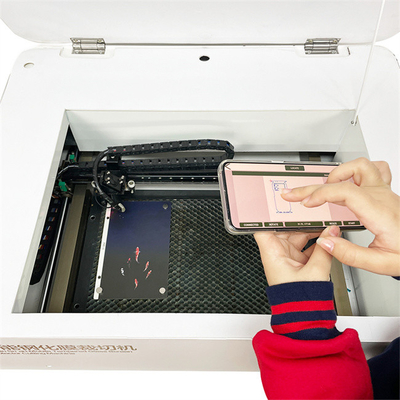 Machine de découpe laser Daqin mobile de verre trempé écran protecteur pour les dernières données de découpe et graphique