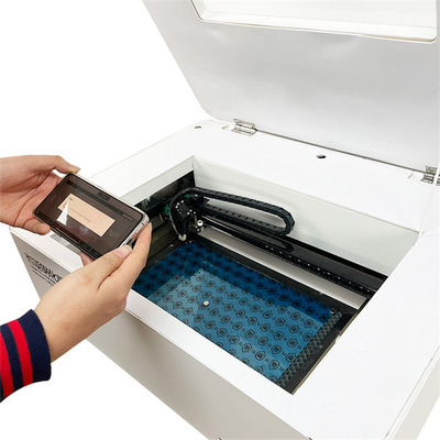 Petite entreprise à domicile coupe nano-verre Cnc coupeur acrylique certification Ce mini machine de gravure laser portable
