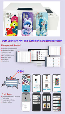 DAQIN Appareil de chauffage à vide Transfert d'imprimante Appareil de pressage thermique Sublimation pour casque de téléphone portable personnalisé