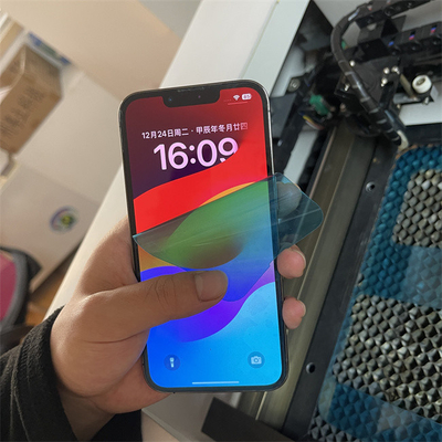 Daqin Mobile Phone 3D Protecteur d'écran en verre trempé Machine de découpe laser avec mises à jour gratuites du modèle