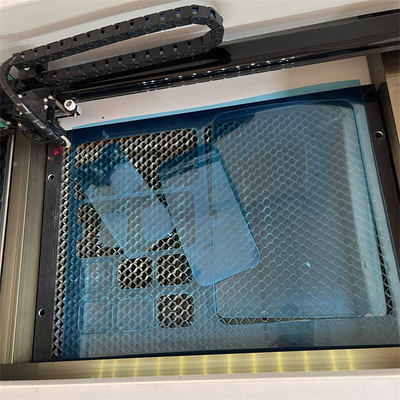 Machine de découpe au laser à écran de verre trempé mobile Daqin