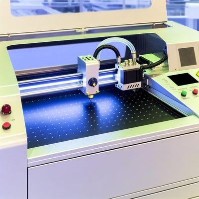 Découpe de protection d'écran d'une épaisseur inférieure à 0,5 mm avec découpe laser et refroidissement par eau circulant de pointe