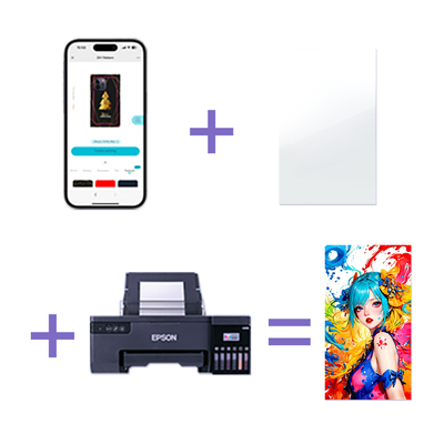 Équipement de sublimation de casque téléphonique personnalisation DIY Interface conviviale
