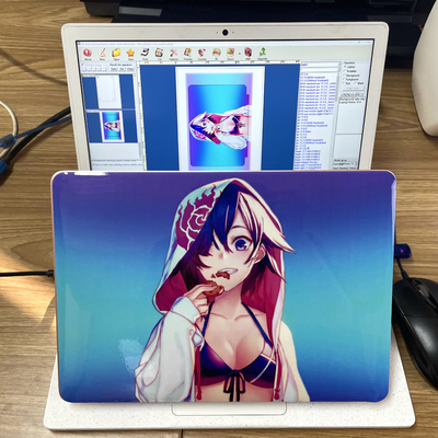 Daqin Skin Sticker Cover Imprimante d'étiquettes en vinyle découpée et cutter pour ordinateur portable