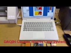 Machine d'impression en ligne de couverture de cas mobiles adaptée aux besoins du client par sublimation 3d