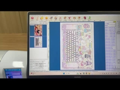 Peau d'ordinateur portable d'OEM de conception faisant la machine, machine de presse de la chaleur de peau d'ordinateur portable